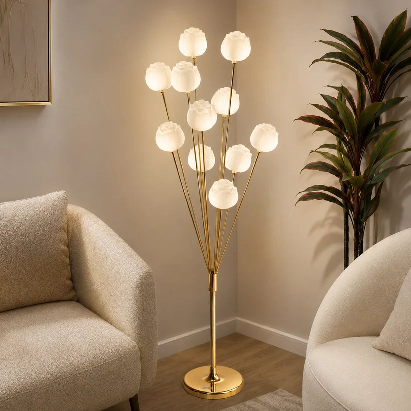 Luxury Rose Floor Lamp