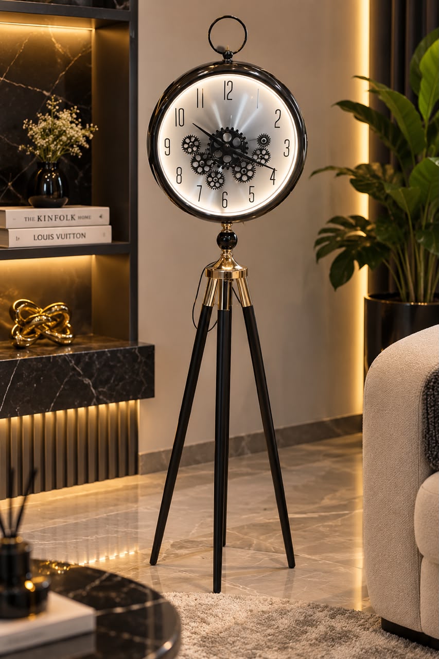 Modern Industrial Tripod Standing