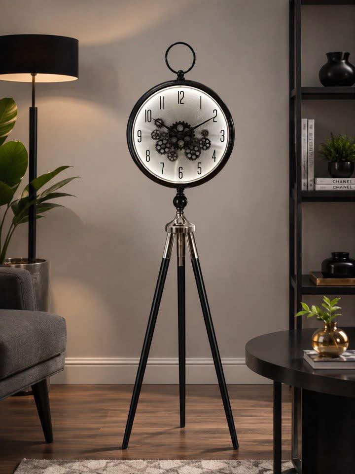 Modern Industrial Tripod Standing
