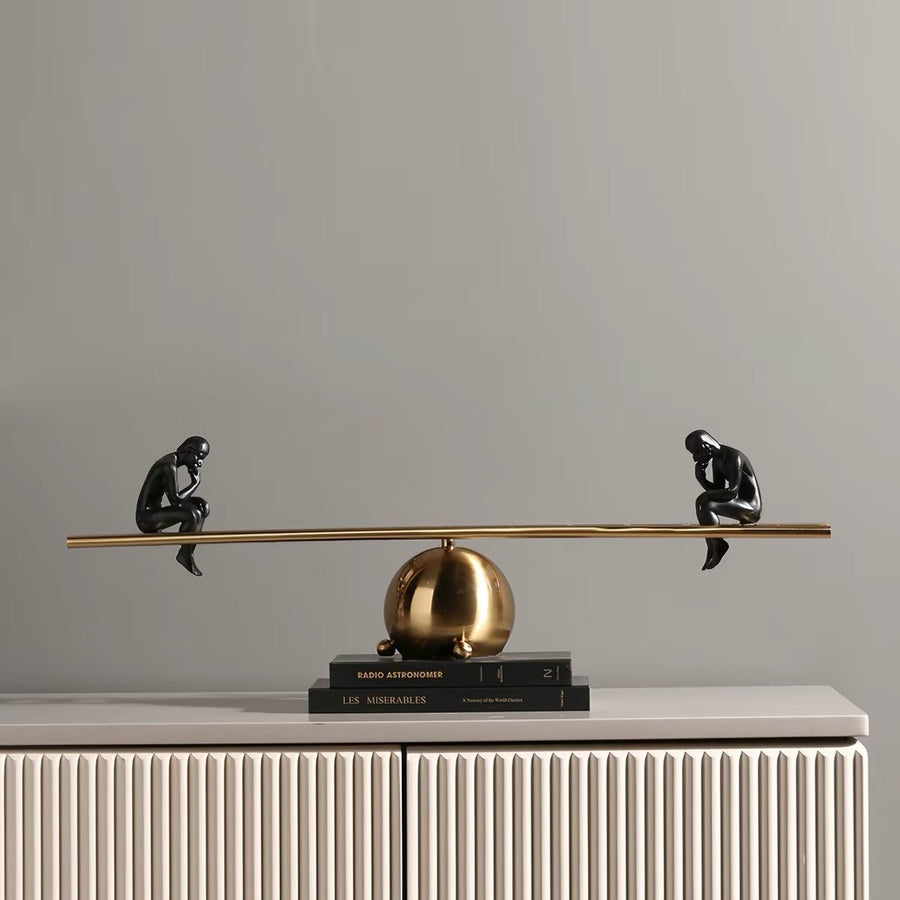 Modern Thinker Balance Figurine