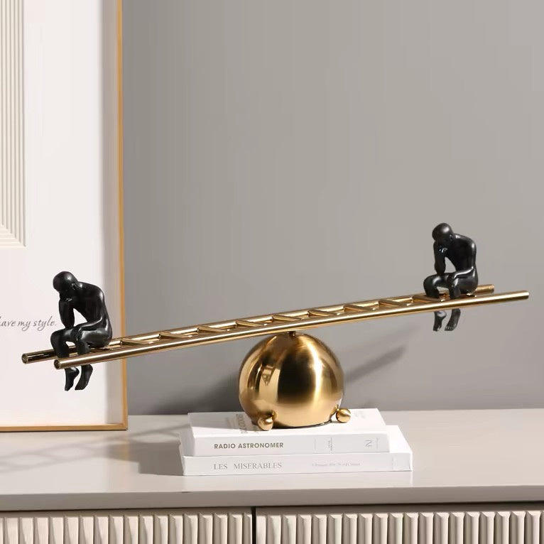 Modern Thinker Balance Figurine