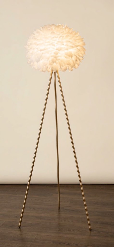 Feather Floor Lamp