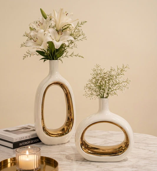 Porcelain Vase Set