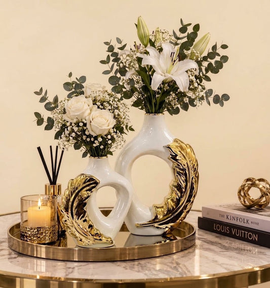 Porcelain Vase Set
