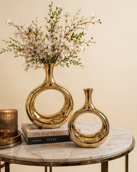 Porcelain Vase Set